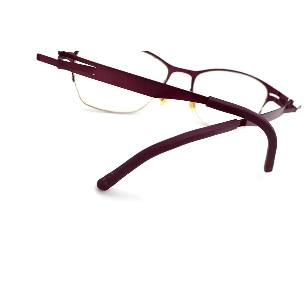 OVVO Optics MOD.3576 49-17-135mm Half Rim Eyeglass FRAMES ONLY - GOOD CONDITION
